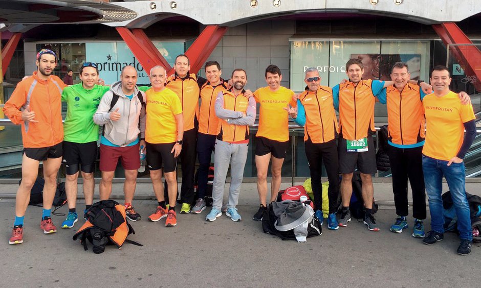 Metropolitan Running Club en la Maratón de Barcelona 2019
